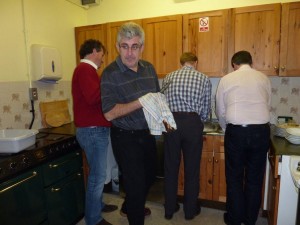 How Many Men Does it Take to Wash A Glass?