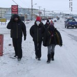 Walking in Iqaluit