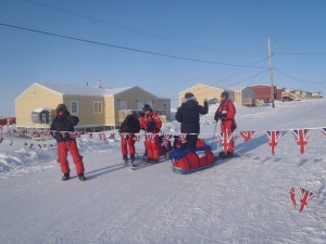 Polar Race Start Line