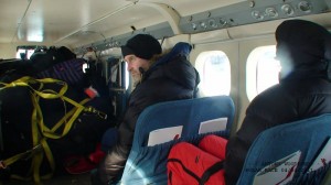 Support Team flying in