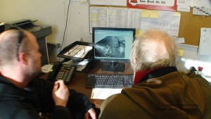 Checking weather and team progress