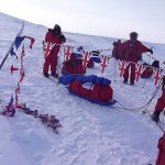 Start line for Leg 2