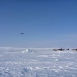 Helicopter over Checkpoint 1