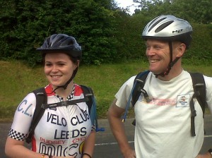 Annie & John en route to London